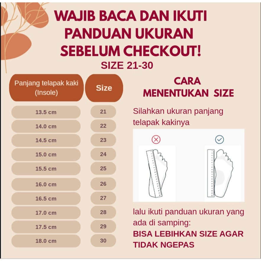Sepatu ETTA Sepatu Pesta Flat Shoes Anak Perempuan Import 20-30 Usia 1-5 Tahun