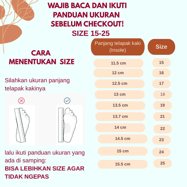 Sandal ULANI Sandal Bayi Anak Laki-laki Import 15-25 Usia 6 bulan-2 tahun