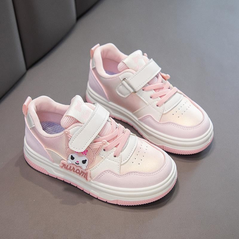 Sepatu KUROMI SAKURA Sepatu Anak Perempuan Import 26-37 Usia 2-10 Tahun