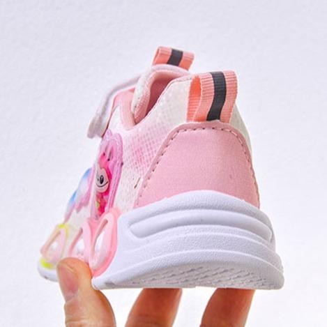 Sepatu LABUBU LAND Sepatu LED Anak Perempuan Import 21-30 Usia 1-5Tahun