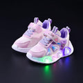 Sepatu LABUBU LAND Sepatu LED Anak Perempuan Import 21-30 Usia 1-5Tahun