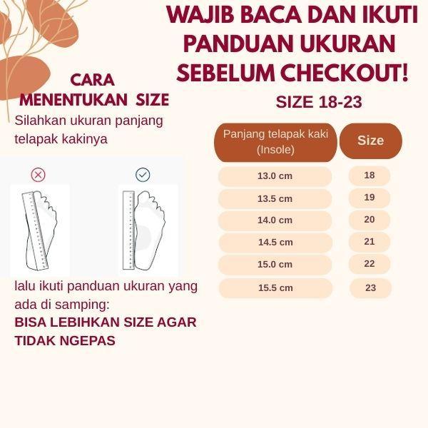 Sepatu COZY Sepatu Anak Perempuan Dan Laki-laki  Import 18-23 Usia 11 Bulan-2 Tahun